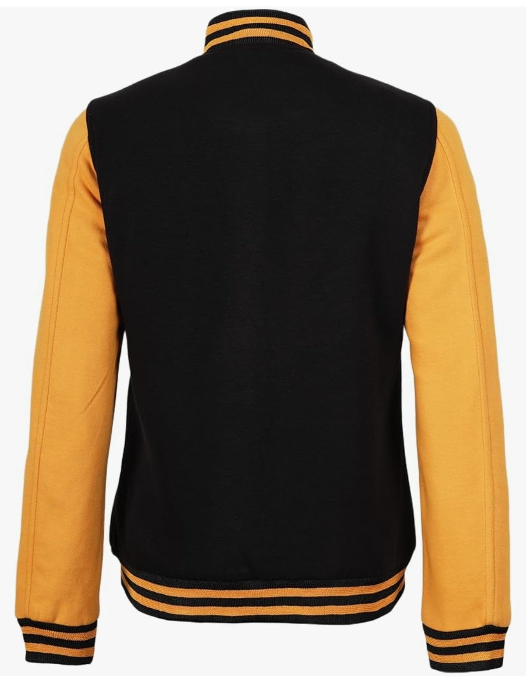 Classic Black & Gold Varsity Jacket