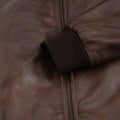 Classic Dark Brown Leather Jacket