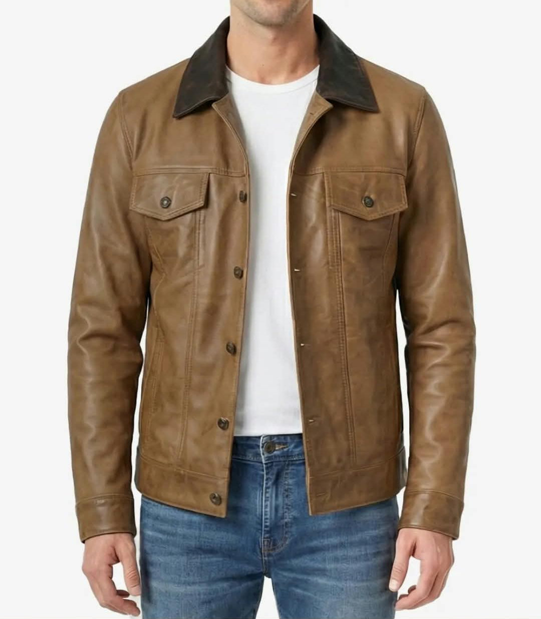 Heritage Brown Leather Jacket